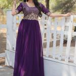 Georgette Readymade Floor Length Gow