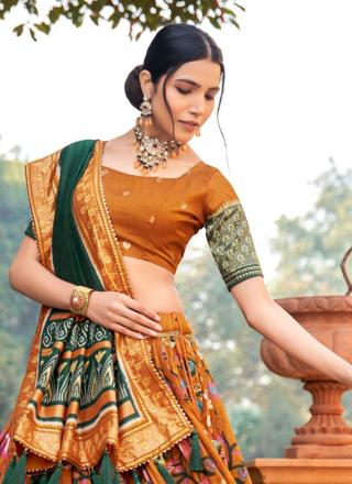 Digital Print Work Designer Classic Lehenga Choli