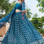 Georgette Readymade Lehenga Choli