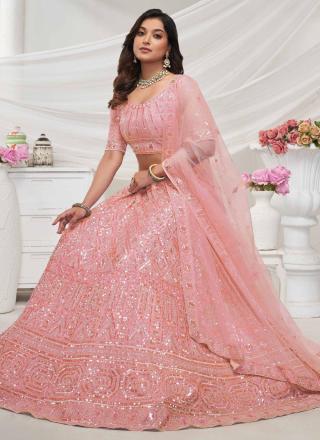 Embroidered Work Designer Lehenga Choli For Bridal