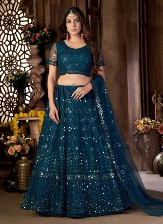 Net Designer Lehenga Choli