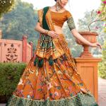 Digital Print Work Designer Classic Lehenga Choli