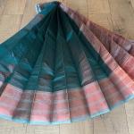 Hand-woven sari for women with blouse part 3030-D2