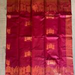 Indian saree for women with blouse part D2-Red