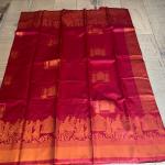 Indian saree for women with blouse part D2-Red