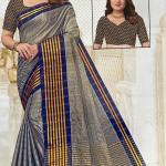 Indian saree for women with blouse part-Vandana Silk D3