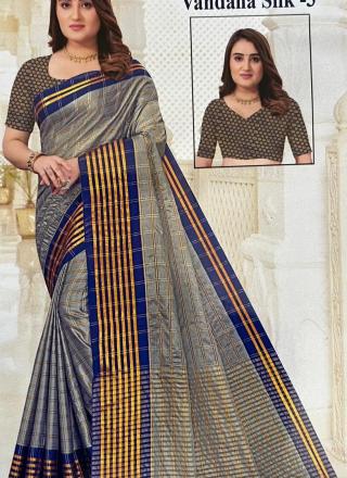 Indian saree for women with blouse part-Vandana Silk D3