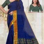 Indian saree for women with blouse part-Vandana Silk D4