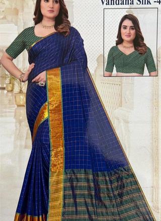 Indian saree for women with blouse part-Vandana Silk D4