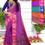 Kanchipuram Saree with Blouse - Madhuri Paddu Saree D01